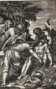 The Entombment, 1592-1607. Artist: Giuseppe Scolari