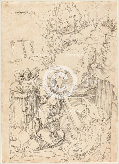 The Entombment, 1504. Creator: Albrecht Durer.