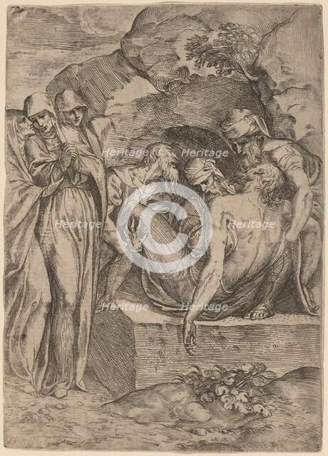 The Entombment, 1515-1573. Creator: Battista del Moro.