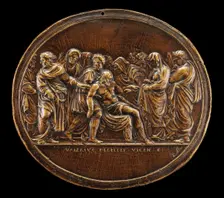 The Entombment, 1525 or after. Creator: Valerio Belli