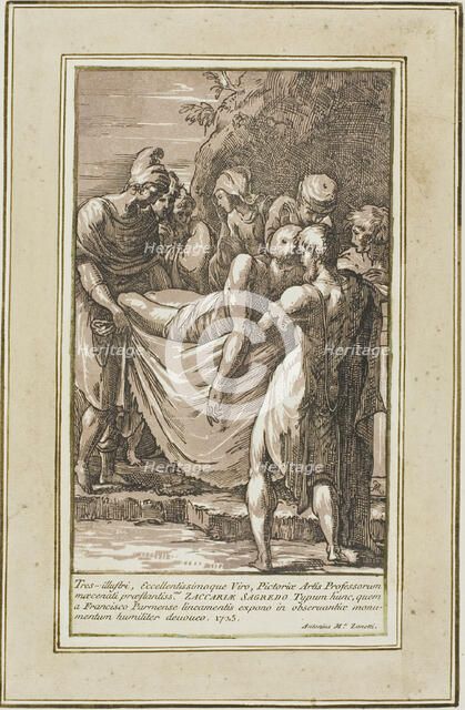 The Entombment, 1725. Creator: Anton Maria Zanetti.