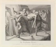 The Entombment, 1850. Creator: Unknown