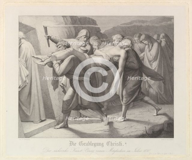 The Entombment, 1850. Creator: Unknown.