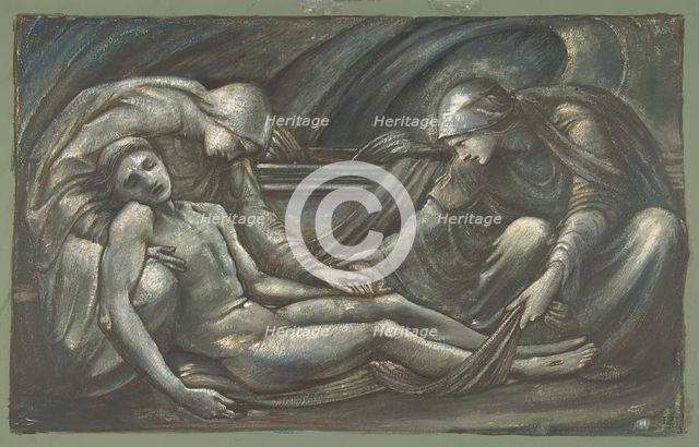 The Entombment, 1879. Creator: Sir Edward Coley Burne-Jones.