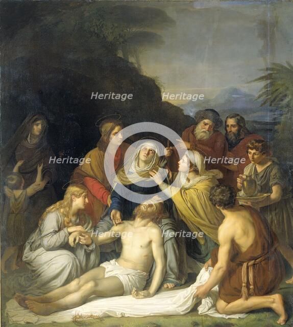 The Entombment, 1830. Creator: Cornelis Kruseman.