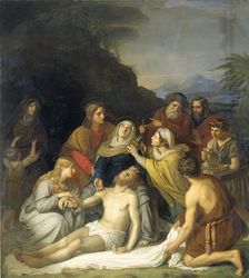 The Entombment, 1830. Creator: Cornelis Kruseman