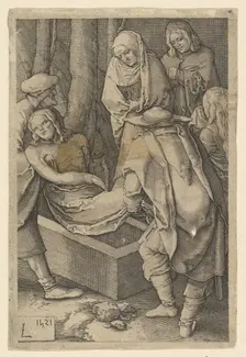 The Entombment (copy), 1521. Creator: Jan Muller