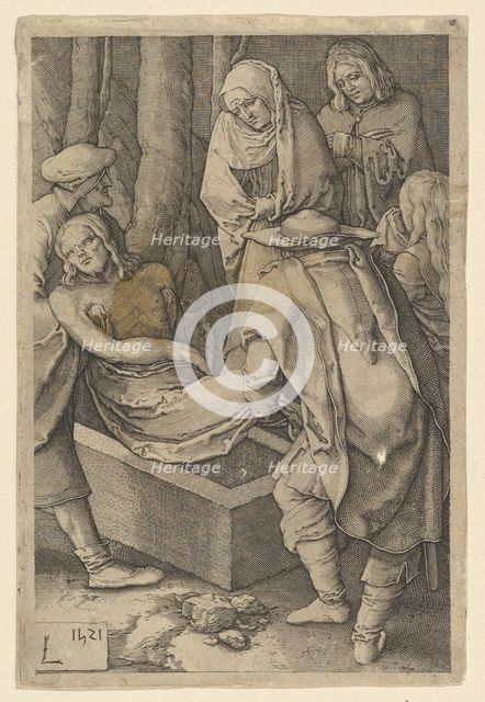 The Entombment (copy), 1521. Creator: Jan Muller.