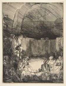 The Entombment, ca. 1654. Creator: Rembrandt Harmensz van Rijn