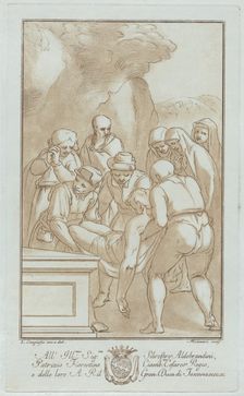 The Entombment, ca. 1780. Creator: Stefano Mulinari