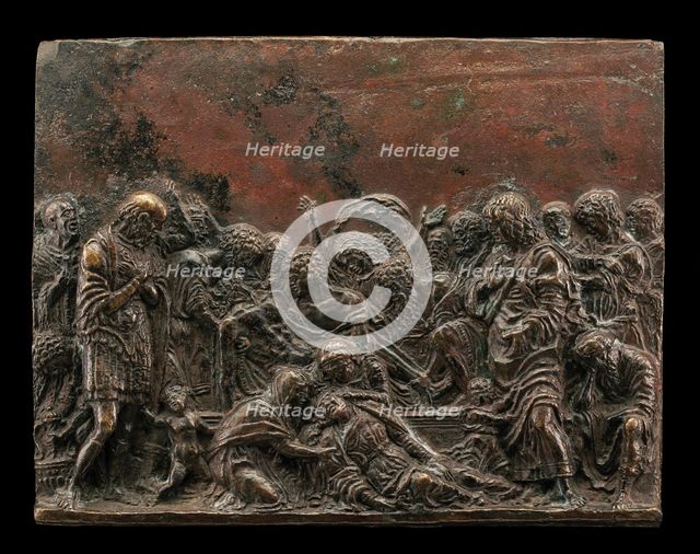 The Entombment. Creator: Andrea Briosco.