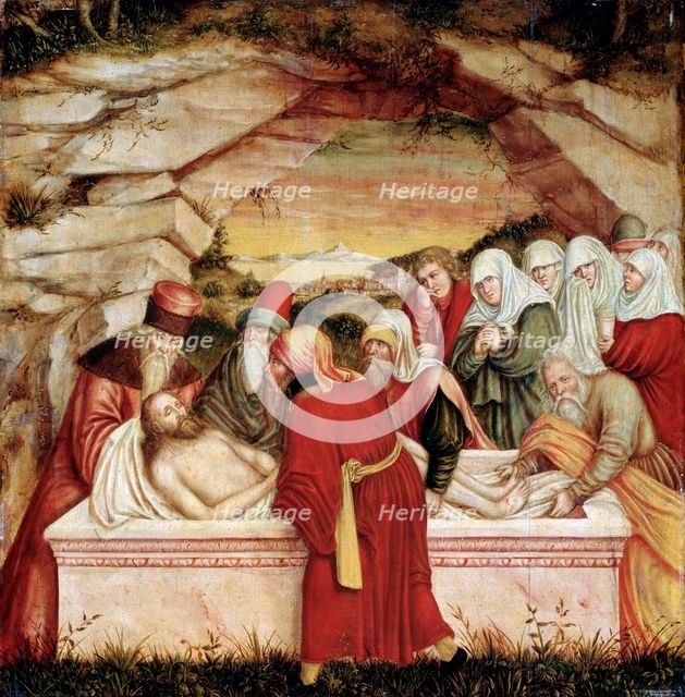The Entombment'.  Creator: Cranach, Lucas, the Elder (1472-1553).