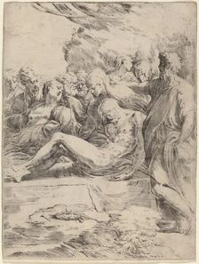 The Entombment. Creator: Parmigianino