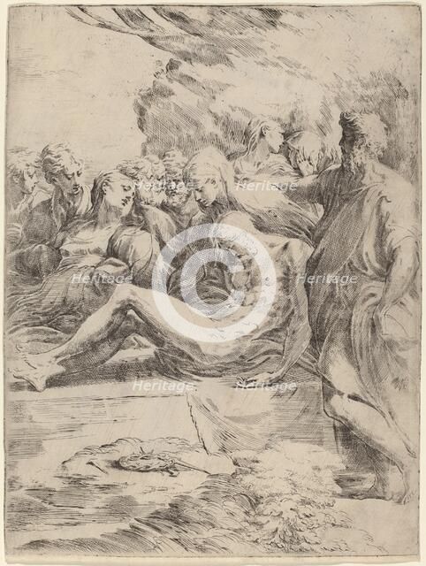 The Entombment. Creator: Parmigianino.