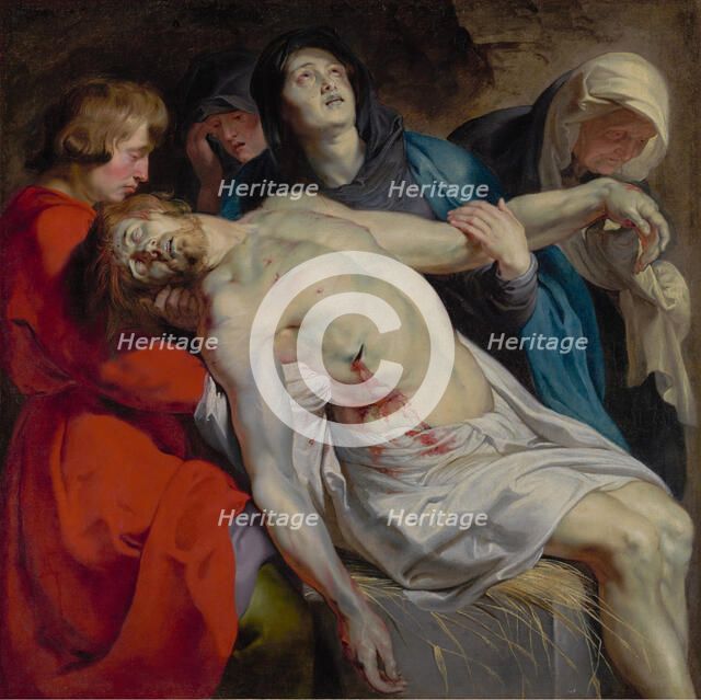 The Entombment, about 1612. Creator: Peter Paul Rubens.