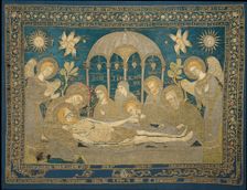 The Entombment (Altar embroidery), 1682. Artist: Anonymous