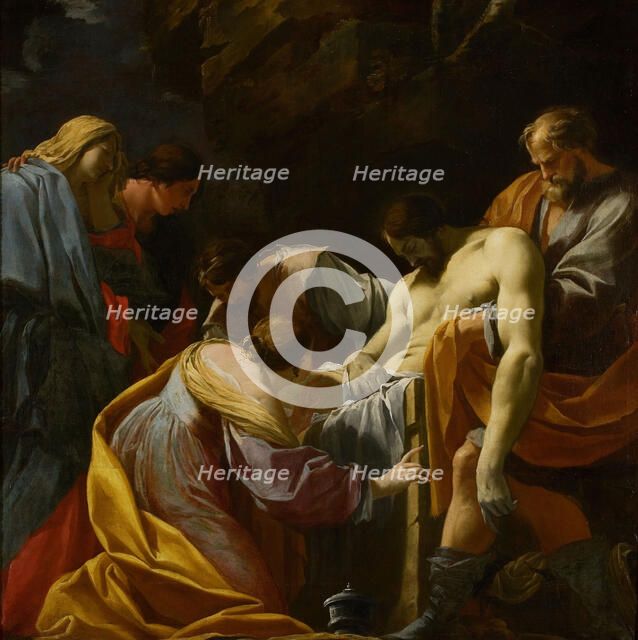 The Entombment. Artist: Vouet, Simon (1590-1649)