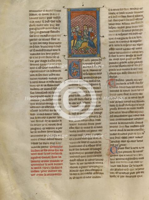 The Entombment; Arenberg Hours, early 1460s. Creator: Willem Vrelant.