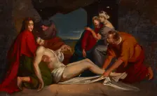 The Entombment, between 1840-1850. Creator: Jozef Simmler