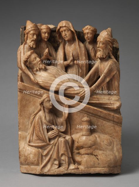 The Entombment, British, 15th century. Creator: Unknown.