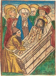 The Entombment, c. 1490. Creator: Unknown