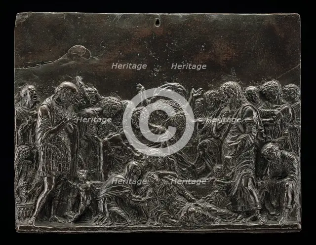 The Entombment, c. 1500. Creator: Andrea Briosco.