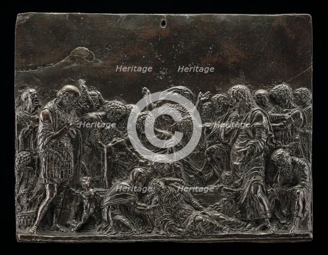 The Entombment, c. 1500. Creator: Andrea Briosco.