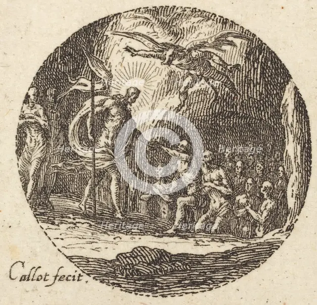 The Entombment, c. 1631. Creator: Jacques Callot.