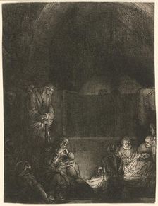 The Entombment, c. 1654. Creator: Rembrandt Harmensz van Rijn