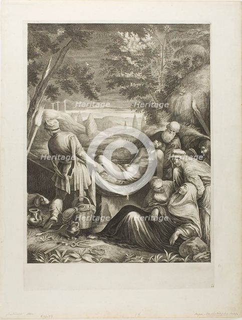 The Entombment, c. 1655. Creator: Cornelis de Visscher.
