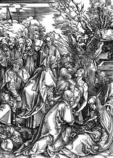 The Entombment c1497-c1500. Artist: Albrecht Dürer