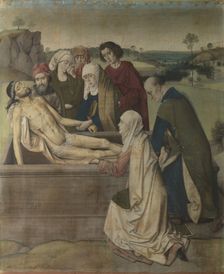 The Entombment of Christ, 1450s. Creator: Bouts, Dirk (1410/20-1475)