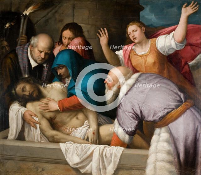 The Entombment of Christ, 1500-1600. Creator: Unknown.