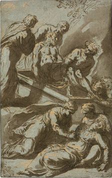The Entombment of Christ, 1595/1600. Creator: Jacopo Palma
