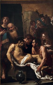 The Entombment of Christ, 1608. Creator: Baglione; Giovanni (1566-1643)