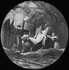 The entombment of Christ, 19th or 20th century. Artist: Newton & Co