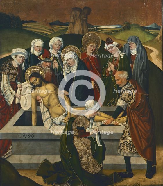 The Entombment of Christ.