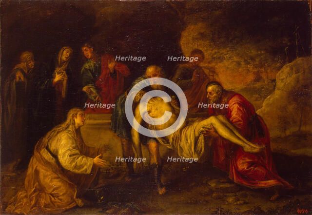 The Entombment of Christ, Between 1640 and 1650. Artist: Pereda y Salgado, Antonio, de (1611-1678)