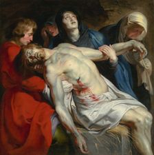 The Entombment of Christ, c. 1612. Artist: Rubens, Pieter Paul (1577-1640)