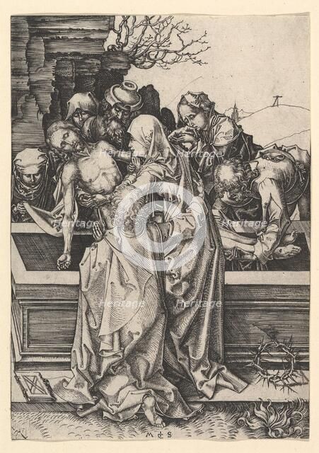 The Entombment of Christ, ca. 1435-1491. Creator: Martin Schongauer.
