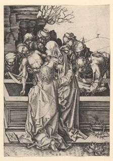 The Entombment of Christ, ca. 1435-1491. Creator: Martin Schongauer