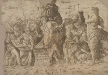 The Entombment of Christ, ca. 1465-75. Creator: Andrea Mantegna