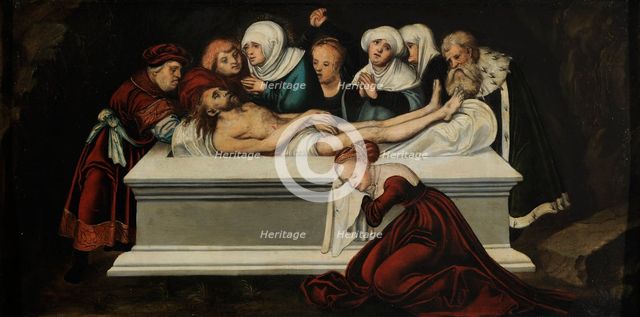 The Entombment of Christ, ca 1538.