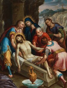 The Entombment of Christ, ca. 1702. Creator: Juan Rodríguez Juárez