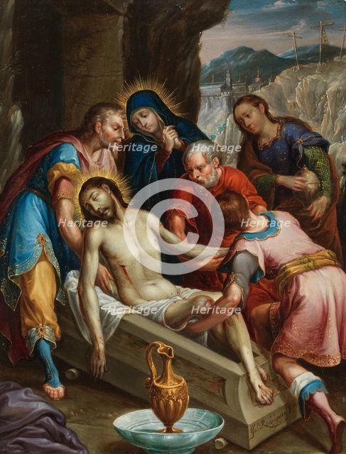 The Entombment of Christ, ca. 1702. Creator: Juan Rodríguez Juárez.