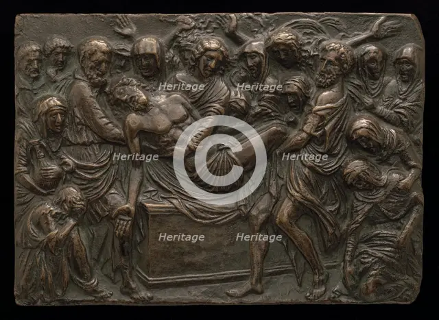 The Entombment of Christ. Creator: Andrea Briosco.