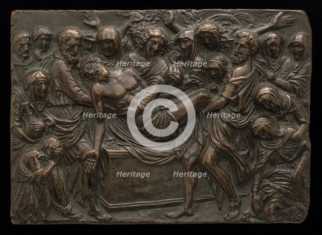 The Entombment of Christ. Creator: Andrea Briosco.