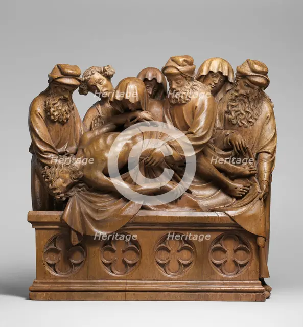 The Entombment of Christ, German, ca. 1420-40. Creator: Unknown.