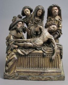 The Entombment of Christ with the Virgin Mary, Saint John, Nicodemus, and Joseph of Arimathea, Germa Creator: Unknown