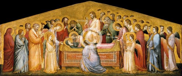 The Entombment of Mary, 1310. Artist: Giotto di Bondone (1266-1377)